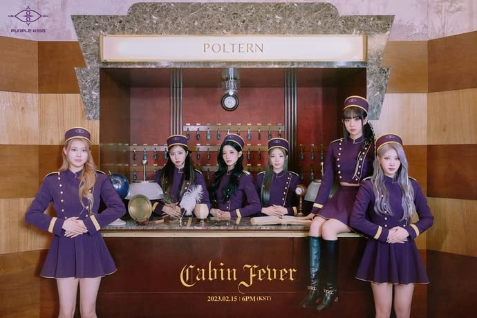 PURPLE KISS Cabin Fever 特典トレカ ゴウン Purple Kiss 5th Mini Album - Cabin Fever – Choice Music LA